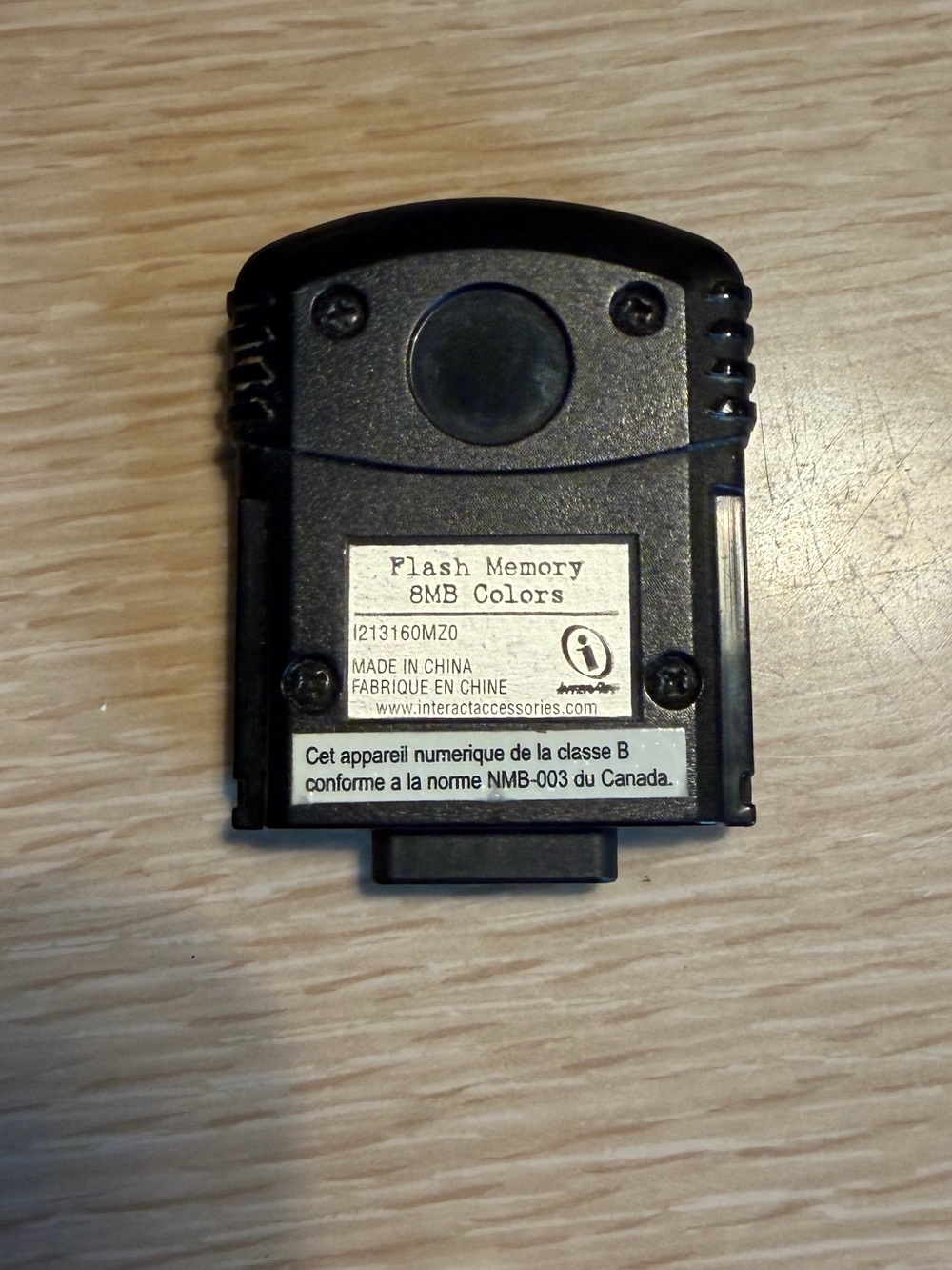 Interact Flash Memory Card for Original Microsoft Xbox 8MB Black Tested Works🔥 - Picture 2 of 2
